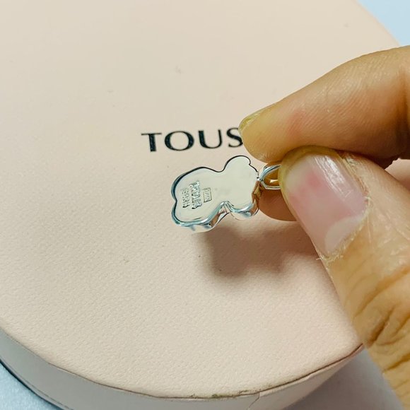 TOUS  Silver and faceted onyx TOUS Black Color Pendant sterling silver - Picture 2 of 8